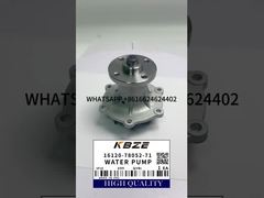KBZE BRAND 16120-78052-71 WATER PUMP ASSY REPLACEMENT FOR TOYOTA FORKLIFT