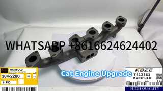 KBZE 384-2286 T412663 3778M282 مشعب العادم لـ 320D2 323D2 924K 930K 535D 545D استبدال CAT C6.6