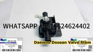KBZE 410102-00071 DAEWOO DOOSAN 2426-6048 صمام؛ STEM FITS DX55 DX60 DX75 DH50 DH60