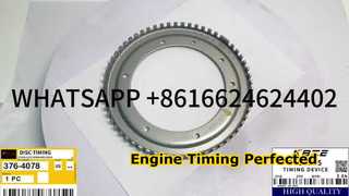 376-4078 CAT C4.4 C6.6 C7.1 بيركنز 1104 1106 محرك T411395 قرص التوقيت لـ E132E E318E E320E E323