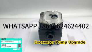 NACHI PS10V00003F1 KOBELCO CASE استبدال مضخة التروس الهيدروليكية للحفارة الصغيرة SK55 CX55B