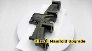 KBZE 8-94366021-0 العادم؛ المنوع 4BD1 4BG1 لشركة هيتاشي EX120 EX135 ZAX110 ZAX130 ZAX160 ZAX180