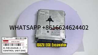 8-98126068-1 ايسوزو 6HK1 8-98126068-2 وحدة تحكم ECU تناسب حالة حفارة سوميتومو SK350-5