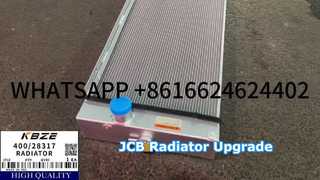 KBZE BRAND 400/28317 JCB NXT215 JS215 INDIA RADIATOR FITS CUMMIN S 6BT5.9 المحرك
