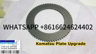 7141219730 كوماتسو 714-12-19730 لوحة؛ سبيراتر لـ WA300 WA320 WA350 WA380 WA400 WA420