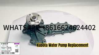 مضخة مياه المحرك KBZE 15221-73039 KUBOTA D1703 V2203 V2403 لـ U40 U50 KX151 KX161