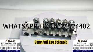 KBZE BRAND 61023518 SANY 152301000630A 60136331 مجموعة الملف اللولبي المضادة للتأخر لـ SY195 S205 S210 SY215 SY