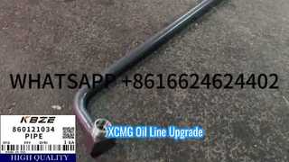 KBZE 860121034 خط إرجاع زيت أسطوانة الدلو لـ XCMG XE205/XE215/XE245 - الضغط العالي