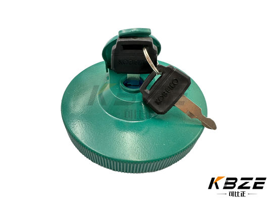HIGH QUALITY KOBELCO SK FUEL TANK CAP / FUEL FILLER CAP WITH 2 KEY REPLACEMENT FOR KOBELCO EXCAVATOR