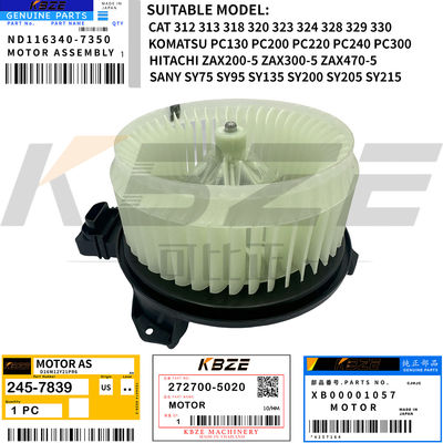 272700-5220 XB00001057 CAT KOMATSU SANY HITACHI EXCAVATOR AIRCOND BLOWER MOTOR FOR E320D PC-8 ZAX200-5G SY75 SY135 SY215C