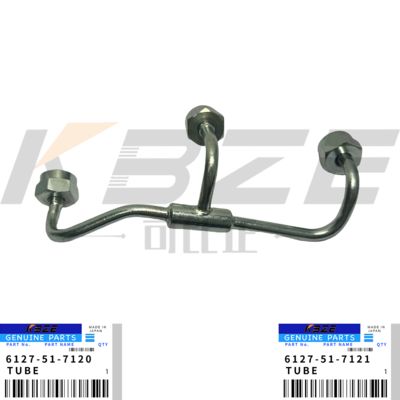 S6D155-4 KOMATSU ENGINE 6127-51-7120 6127-51-7121 CAMSHAFT OIL PIPE