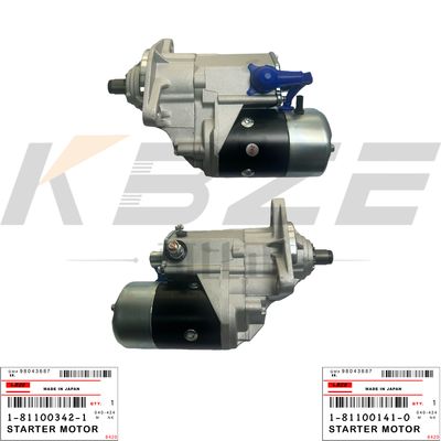 1-81100342-1 ISUZU 6BG1 ENGINE 1-81100141-0 STARTER MOTOR ASSY 24V 11T 4.5KW FITS FOR EX200-5 ZX200-3 ZX240-3