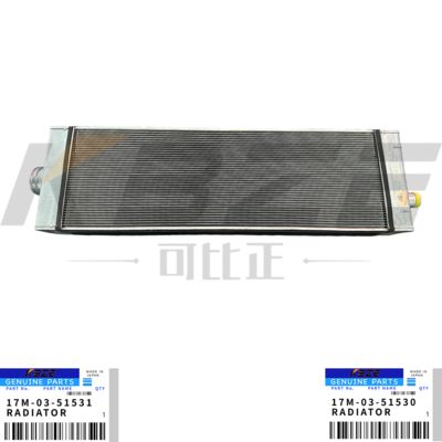17M-03-51531 KOMATSU SAA6D140E-5 ENGINE 17M-03-51530 RADIATOR ASSY FOR D275A-5R BULLDOZER