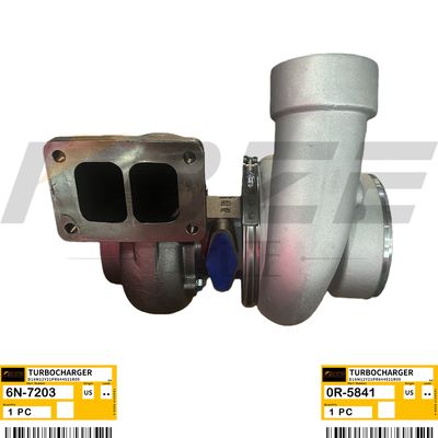 KBZE 6N-7203 0R-5841 CATERPILAR D342 ENGINE TURBOCHARGER ASSY FITS FOR D8K 583K