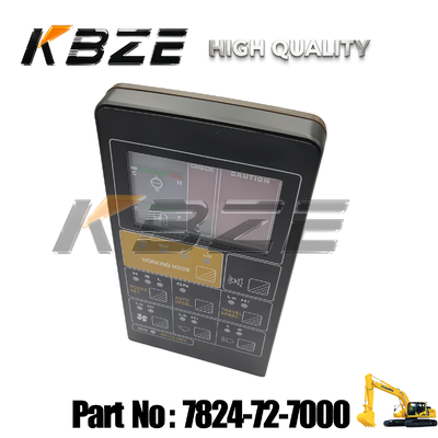 7824-72-7000 KBZE PROFESSIONAL SUPPLIER EXCAVATOR LCD MONITOR REPLACEMENT SUITS KOMATSU  PC300-5 PC400-5 