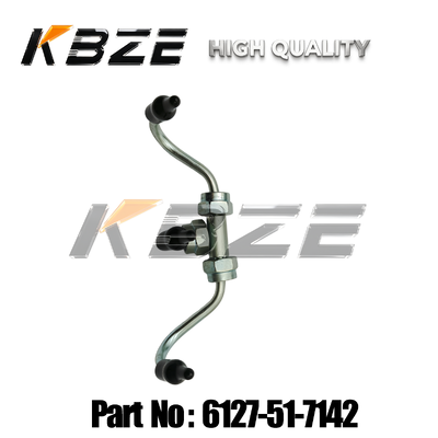 FUEL PIPE 6127-51-7142 EXCAVATOR KOMATSU D155A ENGINE SAA6D155E-4 FACTORY-LEVEL PRICING