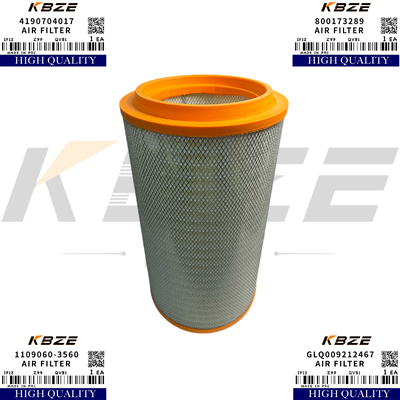 KBZE 160602020020A 1109060-3560 SANY LGMG XCMG ZOOMLION AIR FILTER MINING TRUCK SKT90S SKT105S SKT115S CMT86 CMT96 CMT106 XG90G XG105G