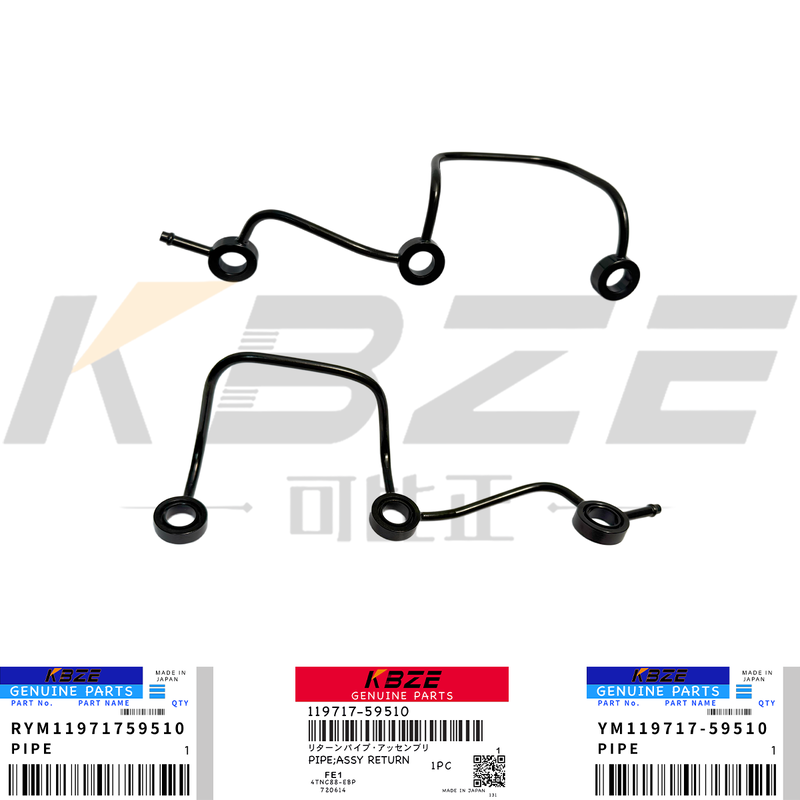 KBZE 119717-59510 YANMAR 3TNV76/80 KOMATSU 3D76 ENGINE YM119717-59510 OVERFLOW PIPE FOR PC20 PC22