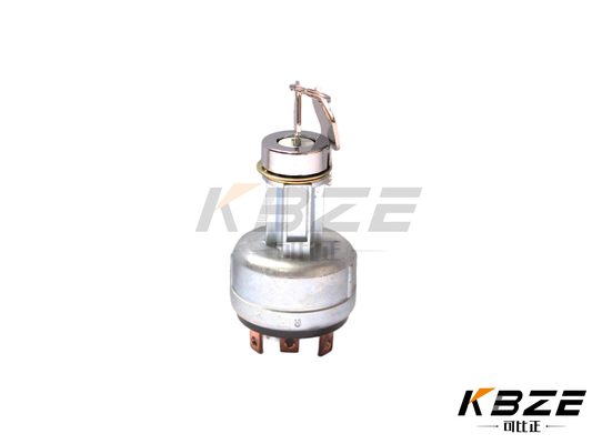 كوماتسو 08086-10000 مفاتيح الإشعال 6 خطوط / مفاتيح مع 2 مفاتيح استبدال لـ PC120-6 PC130-6 PC250-6 PC200-2