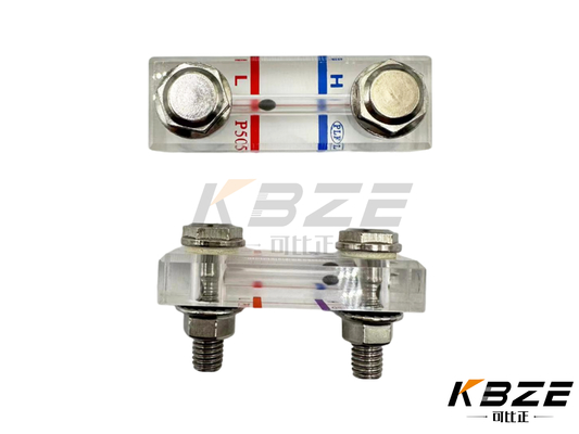 F50MMΦ الحفرة مقياس مستوى الزيت الهيدروليكي / مؤشر مستوى الزيت استبدال الحفرة