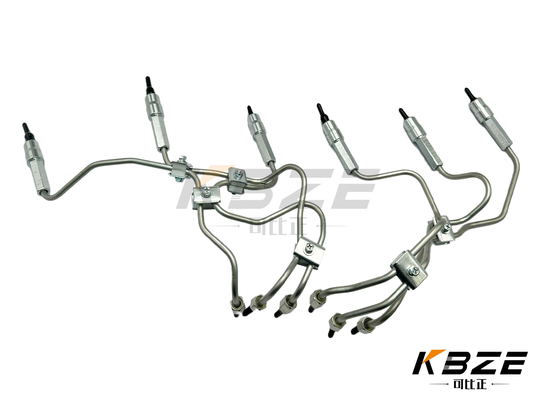 ISUZU محرك-4HK1 ضغط عالية أنابيب حقن الوقود لمجموعة HITACHI ZH200-A، ZH200LC-A، ZR125HC، ZR950JC، وأكثر