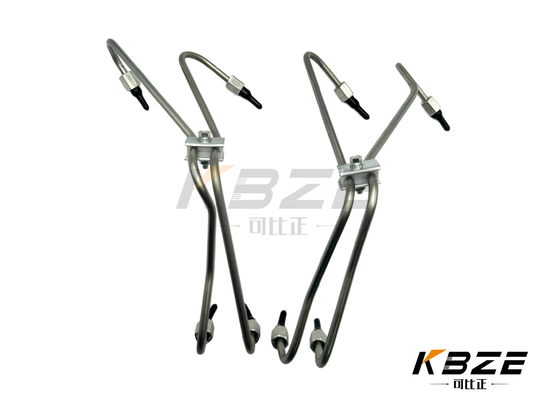 6BG1 محرك ضغط مرتفع حقن الوقود مجموعة الأنابيب للحفر HITACHI