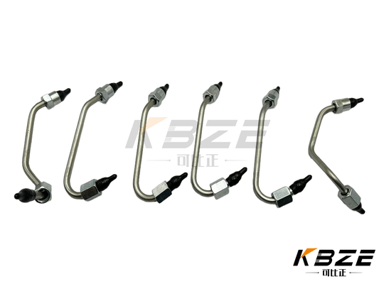 جودة عالية كوماتسو SAA6D114E-3 PC300-8 6745-71-4100 6745-71-4120 أنبوب حقن الوقود / تحليل خط الوقود عالي الضغط
