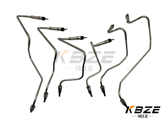جودة عالية كوماتسو SAA12V140E-3 الجانب الأيمن 6219-71-4111 6219-71-4121 أنبوب حقن الوقود / ضغط مرتفع