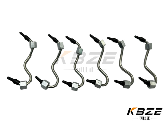 6PCS VOLVO D6D EC210B EC240B EC290B VOE20460100 20460100 أنابيب حقن الوقود