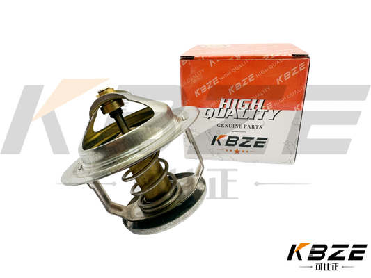 6D95 600-421-6360 KBZE أجزاء المحرك ثرموستات 82 درجة مئوية لـ PC200-6 PC210-6 PC220-6 PC250-6