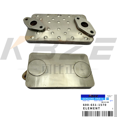 KBZE 3P COOLER OIL CORE 600-651-1570 6006511570 يتناسب مع محرك الحفر KOMATSU 4D95