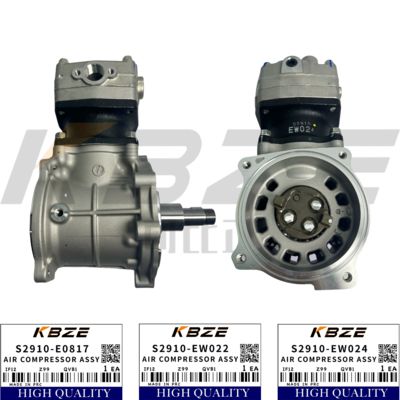 مجموعة ضاغط الهواء حفارة KOBELCO SK300-8 SK350-9 S2910-E0817 S2910-EW022 S2910-EW024 29100-3101 تناسب محرك HINO J08E