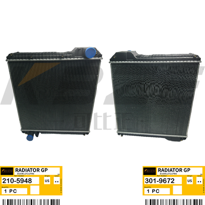 KBZE BRANDS 301-9672 210-5948 مُبرد CAT C4.4 يناسب حفارًا خلفيًا 416E 420E 432E 444E