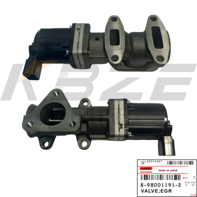 8-98001191-2 ISUZU 4HK1 8-98238247-0 EGR VALVE ASSY لـ ZX170 ZX225 ZX270 ZX330 ZX400 الحفر